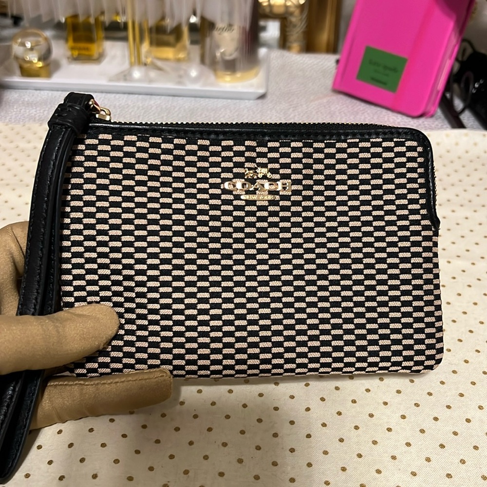 Coach small wristlet